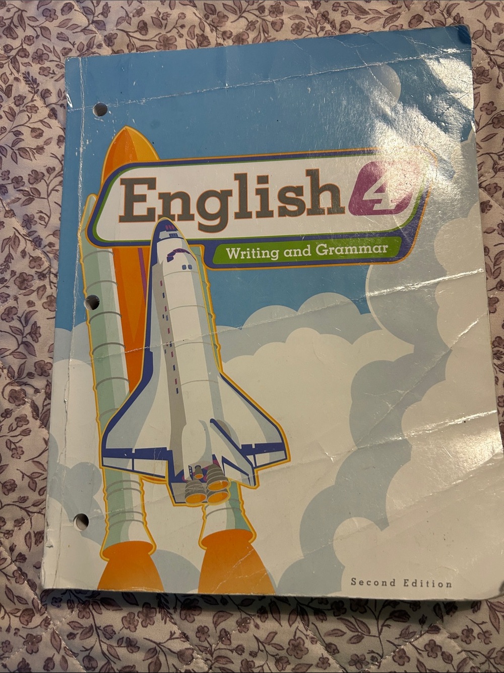 BJU press English 4 Writing and Grammar Workbook -